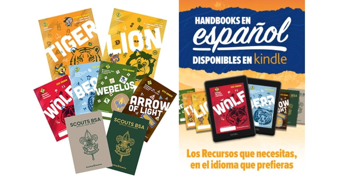 美国童子军提供西班牙语版本的培训材料 | Scouting America offering Spanish-language versions of program materials