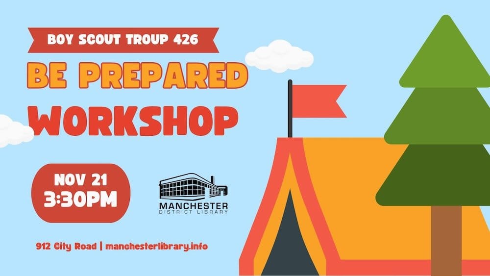 与图书馆的童子军一起做好准备工作坊 | Be Prepared Workshop with the Boy Scouts at the Library