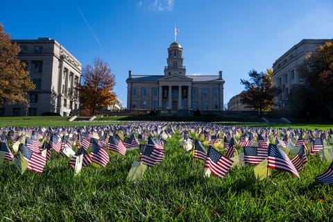 认识 UI 2025 年鹰眼杰出退伍军人奖获得者 | Meet UI's 2025 Hawkeye Distinguished Veterans Award recipients