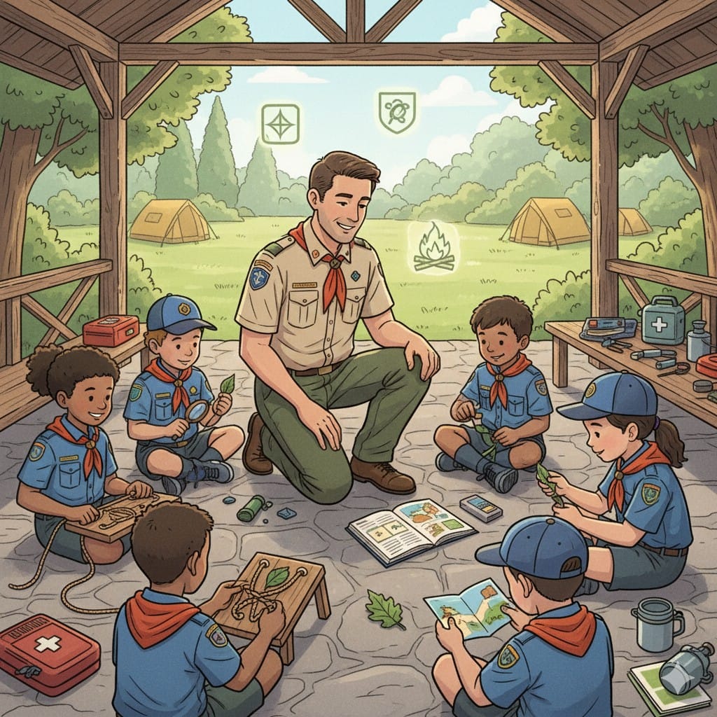 幼童军小队领导实用指南：五个核心要点