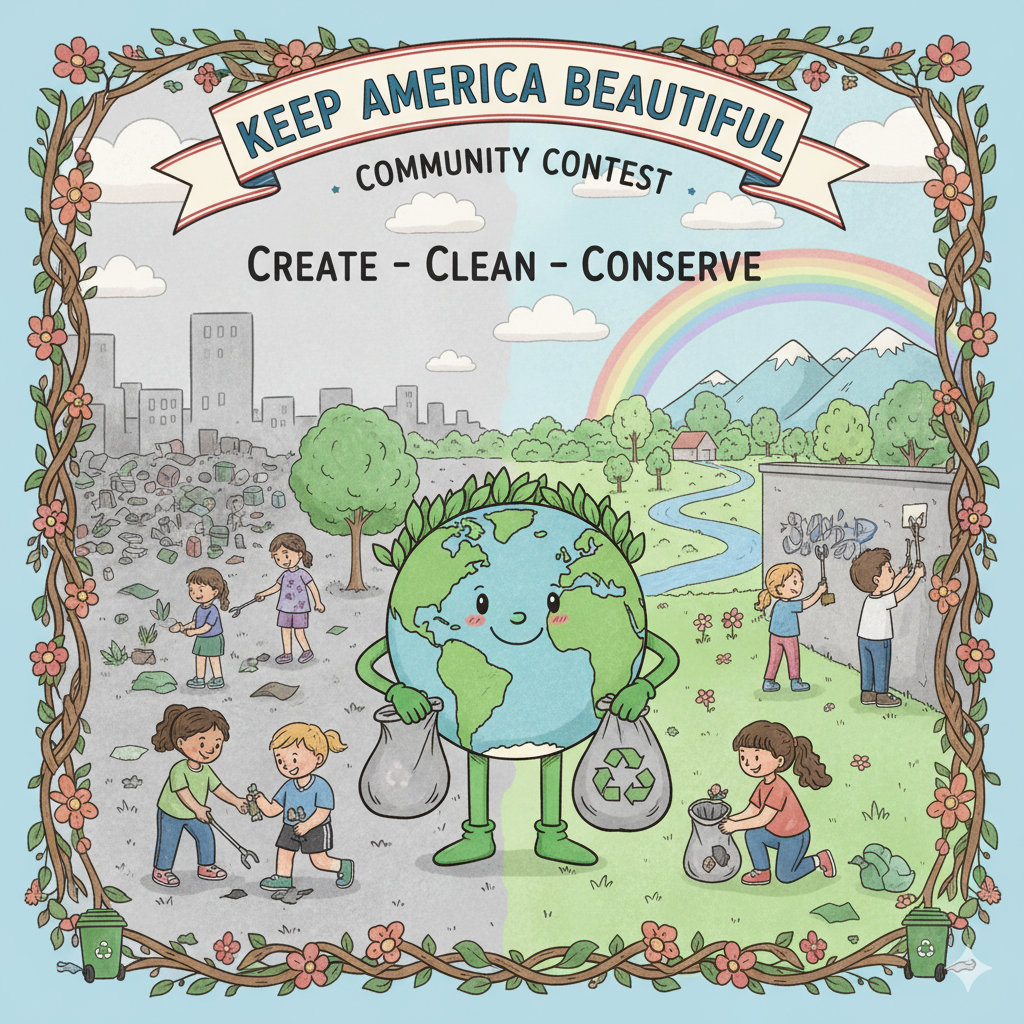 Keep America Beautiful Contest | 保持美国美丽竞赛