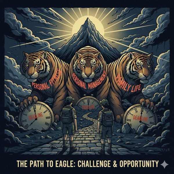 老鹰童子军的"拦路虎"：三大耗时功绩章警示录