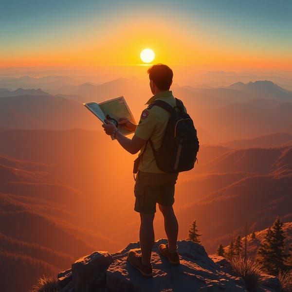 地图定向——让地图与现实世界同步