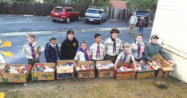 Ojai 童子军向有需要的邻居捐赠 | - Ojai Boy Scouts give to neighbors in need | News | ojaivalleynews.com
