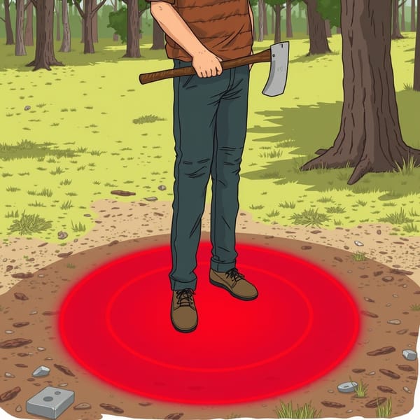 斧头（Ax）的"血圈"安全区与正确用法