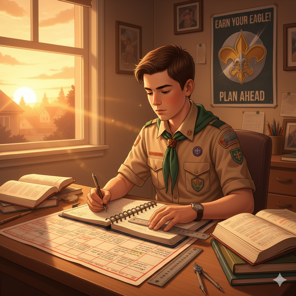 生活级童军晋升鹰级童军的时间管理与策略指导