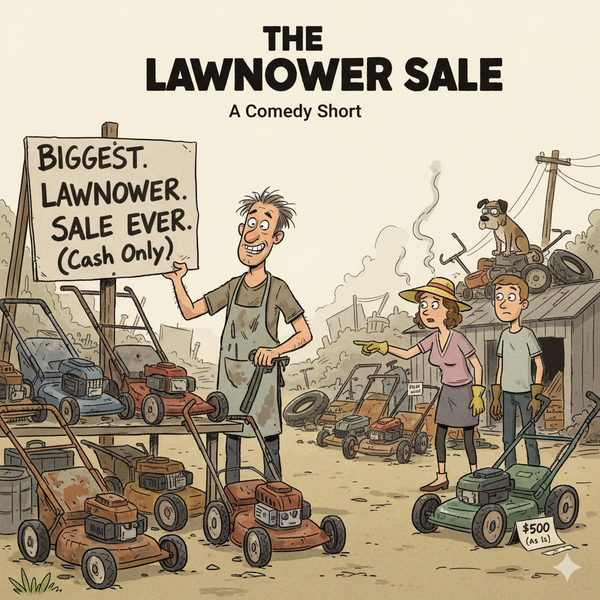 The Lawnmower Sale | 割草机销售