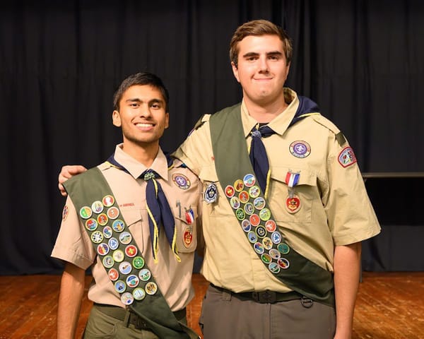 童军双雄闪耀：西哈特福德两位青年荣获鹰级童军最高荣誉 | Two from West Hartford Troop 44 Achieve Eagle Scout Rank