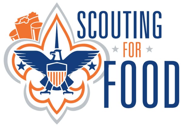 童子军为威奇托福尔斯地区食品银行援助收集食品捐赠 | Scouts gather food donations for Wichita Falls Area Food Bank aid